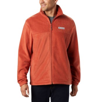 Columbia Muške Jakne - Steens Mountain 2.0 Full Zip Fleece Tall Crvene | YDLO-28015